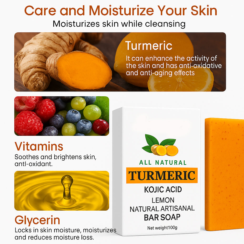 Golden Glow Tumeric Soap