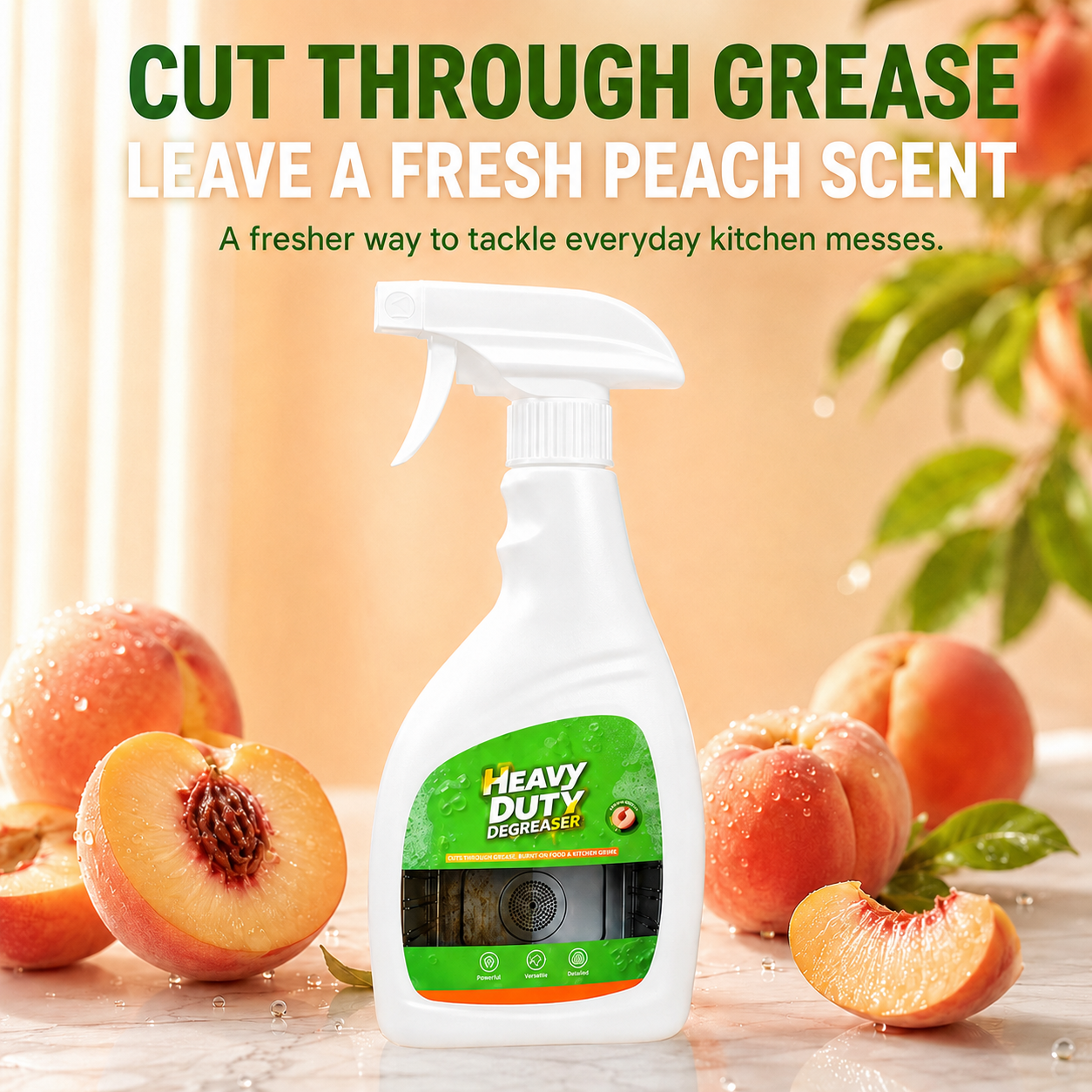 Heavy duty degreaser-Range Hood Cleaner Spray🧼🚀