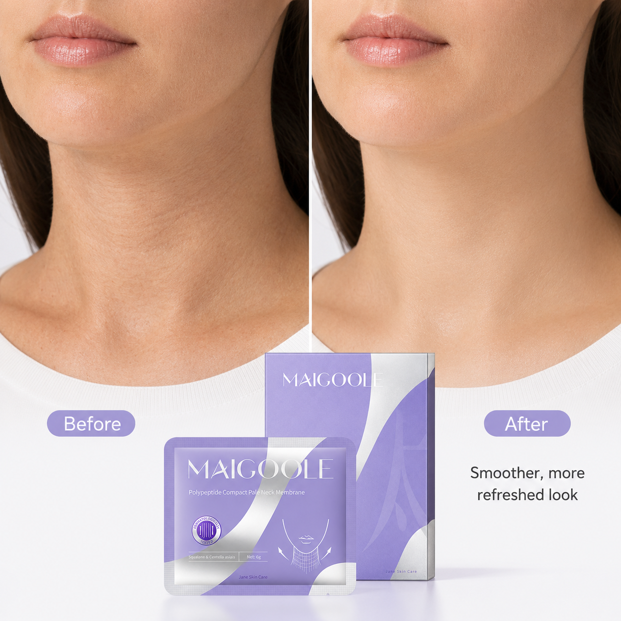 STYCOVE NECK DUO, Fine Line Care Firming Neck Mask
