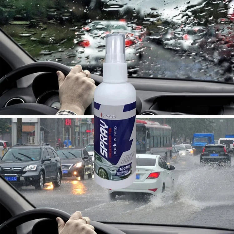 Microfiber Car Windshield Cleaning Tool with Extendable Handle