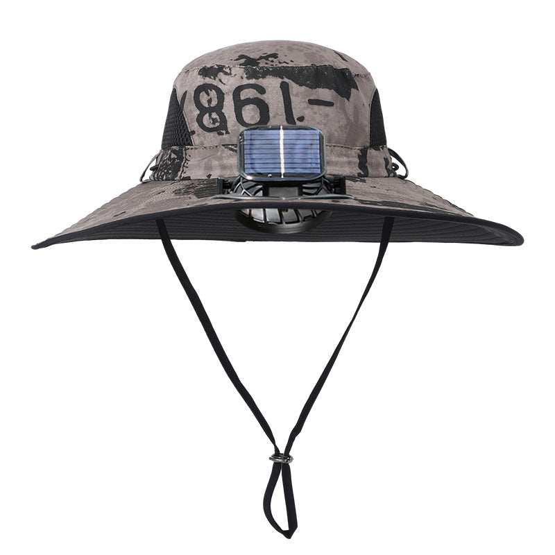 2026 New Ultralight Solar Fan Sun Hat – Lighter Than a Baseball!