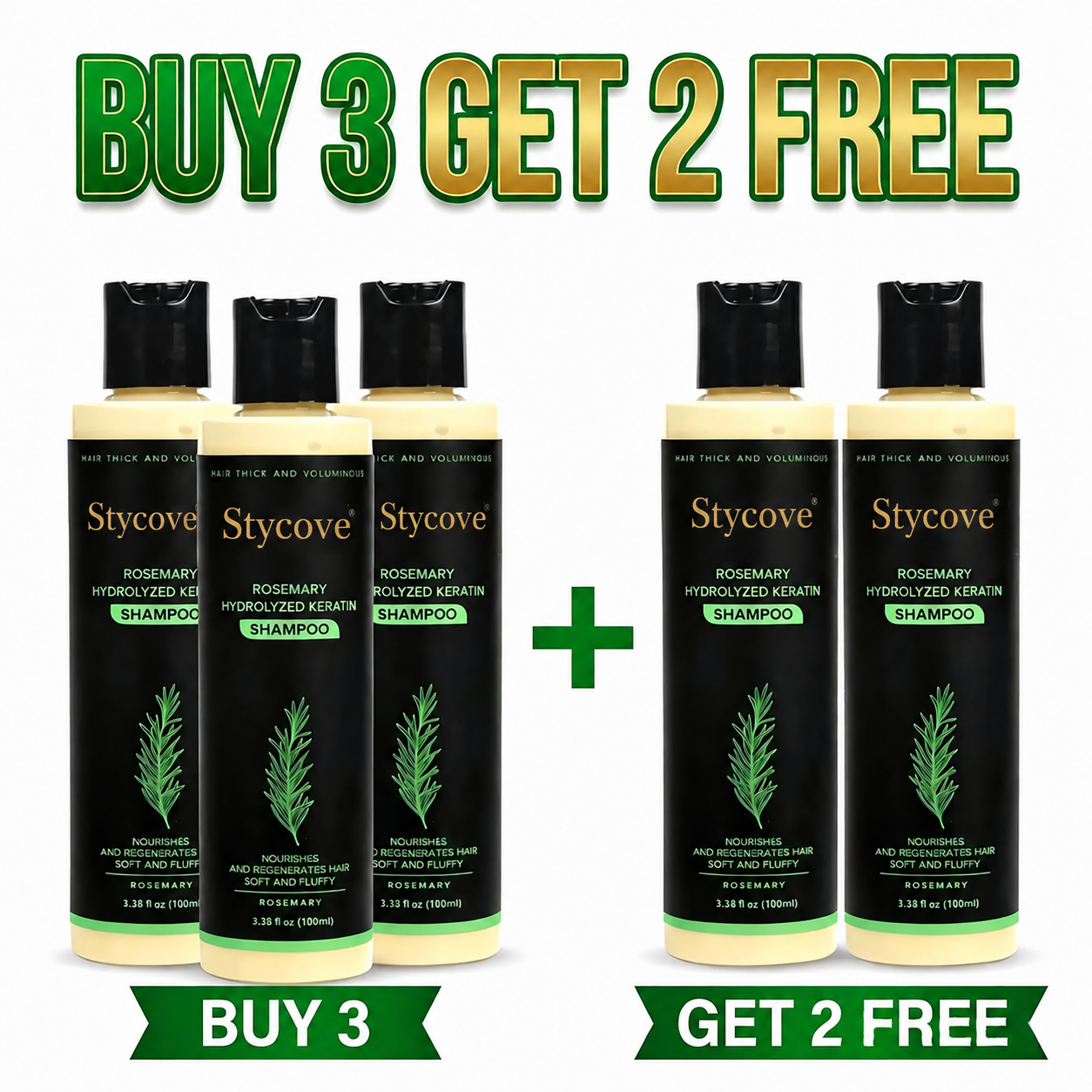 Stycove Organic Rosemary Hair Growth Shampoo