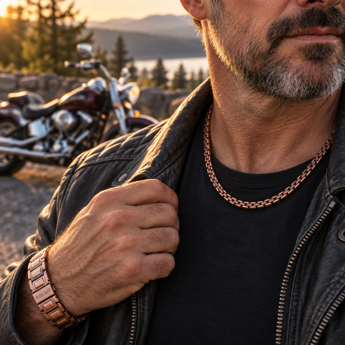 Pure Copper Magnetic Chain