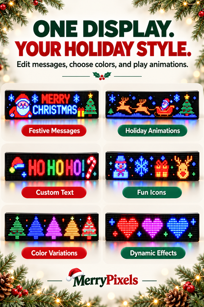 Merry Pixels Display