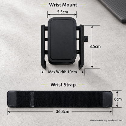 📱 360° Rotating Wrist & Arm Phone Holder – Hands-Free Sports Mount