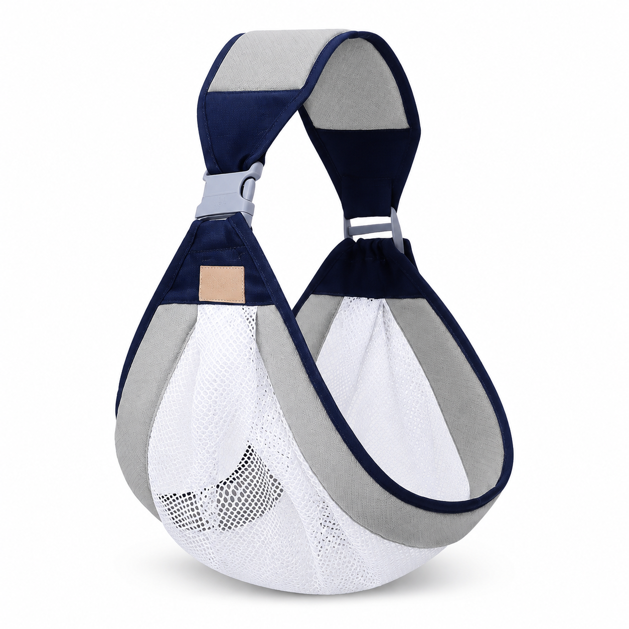 Adjustable single-shoulder portable strap | Lightweight and breathable mesh hip strap🧸