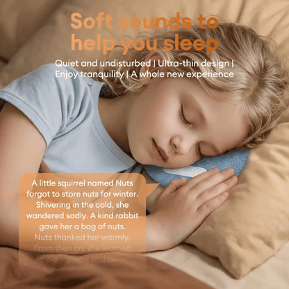 HYUNDAI S1 Ultra-Thin Bluetooth Pillow Speaker-Bone Conduction Technology