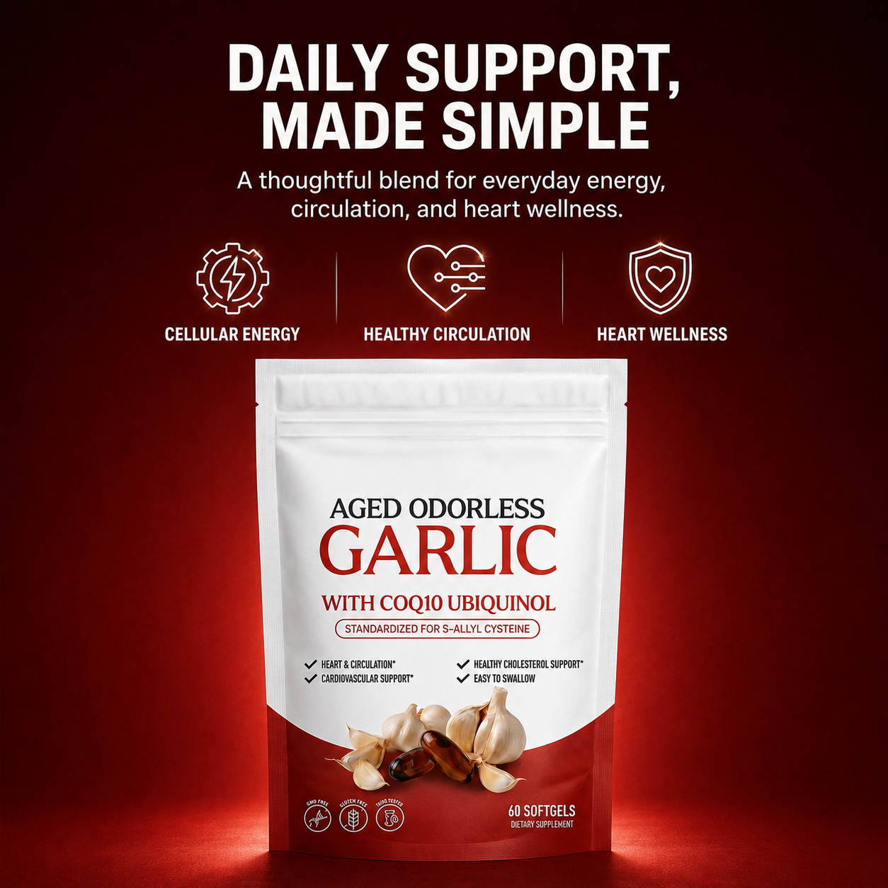 Stycove Aged Odorless Garlic