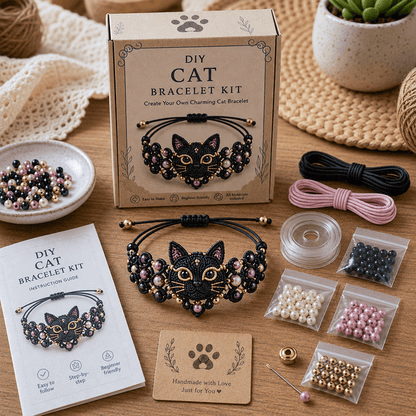 🐙DIY Beaded Bracelet Making Kit