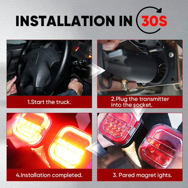 Wireless Trailer Lights（wired）