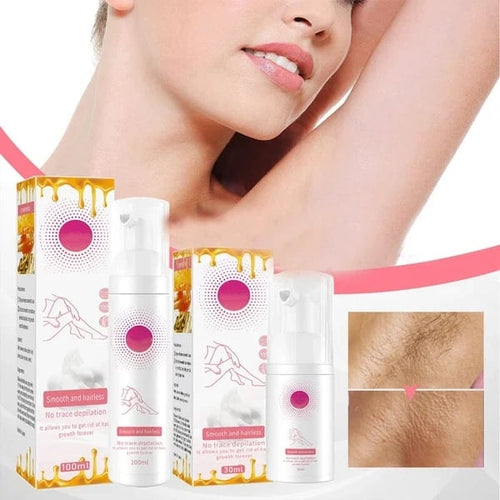 Smooth as Honey: Mousse Hair Removal Spray