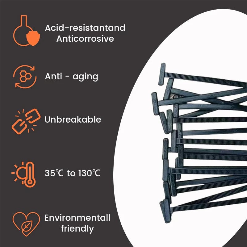 NYLON UNIVERSAL CABLE TIE BUCKLE