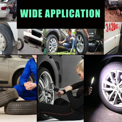 One-second tire repair🚗Vacuum Tire Mending Nail
