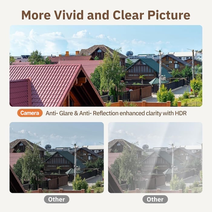 🔥 Crystal-clear security camera 🎥 Colour Night Vision 🌙 24/7 Recording & Smart Alerts 🚨 Easy Install! 🔒