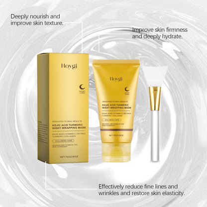 Kojic Acid Turmeric Night Wrapping Mask