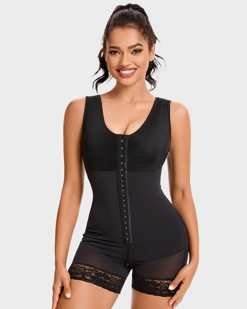 Extra Plus Size Shaper Bodysuit Tummy Control Shapewear With Bra