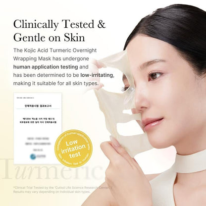 Kojic Acid Turmeric Night Wrapping Mask