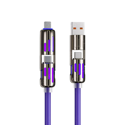 Mfish 240W 4-in-1 USB C Cable