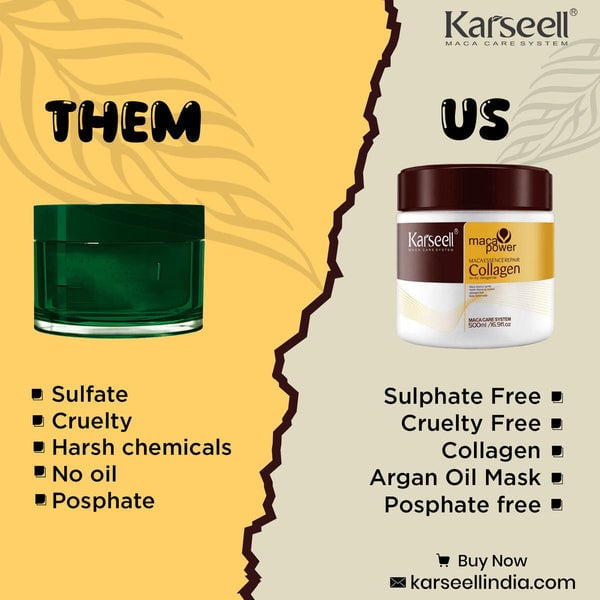 Karseell Maca Power Collagen Hair Mask