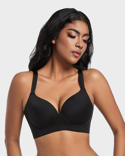 2026 Sexy Deep Cup Full Coverage Bra with Shapewear