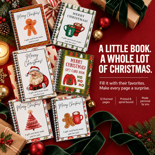 🎄Christmas Gift Card Book