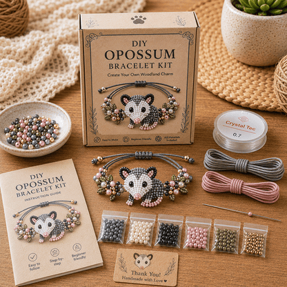 🐙DIY Beaded Bracelet Making Kit