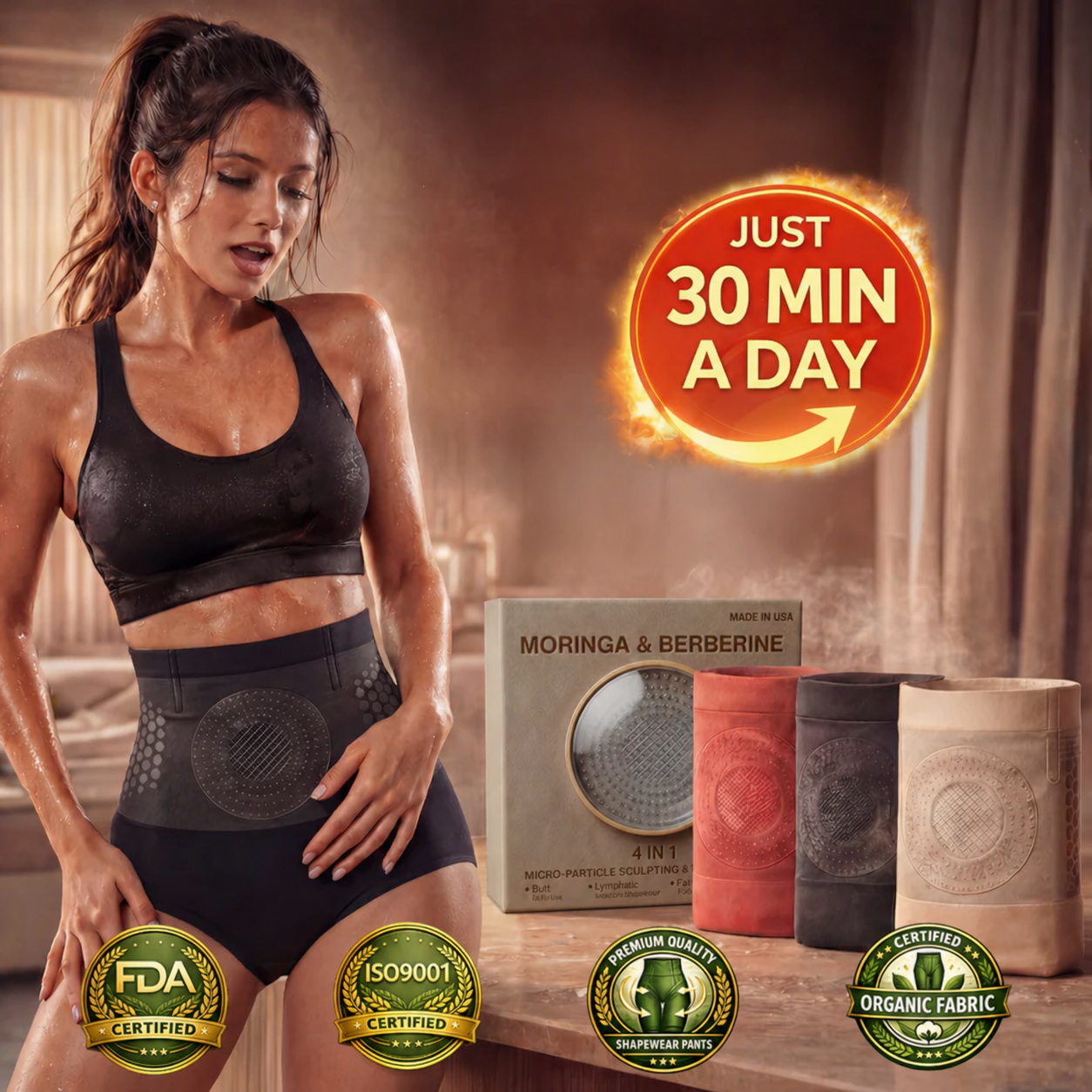 2026 New Release:  Stycove | Moringa & Berberine 4-In-1 Toning & Shaping Shorts (Targets Belly, Hips & Thighs for a Slimmer Look)