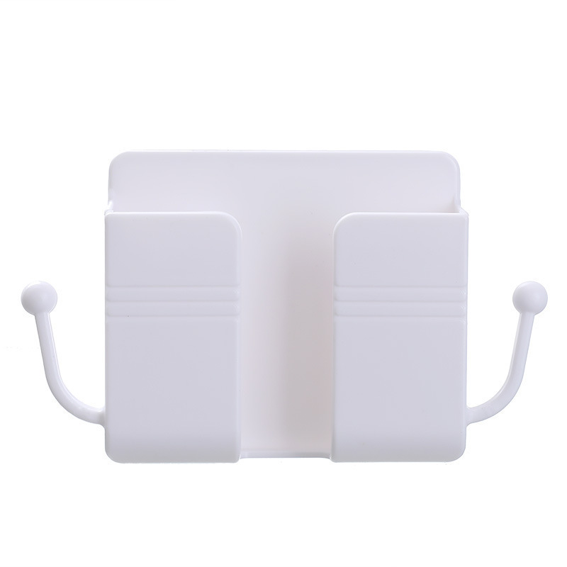 Wall Mount Phone Holder Adhesive Wall Phone Mount Charging Stand and Remote