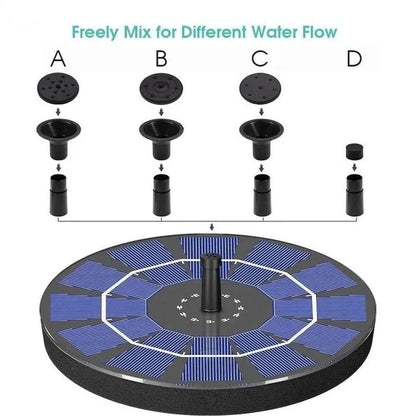 Compact Solar Bird Fountain Pump – Keep Your Garden Alive! 🐦️