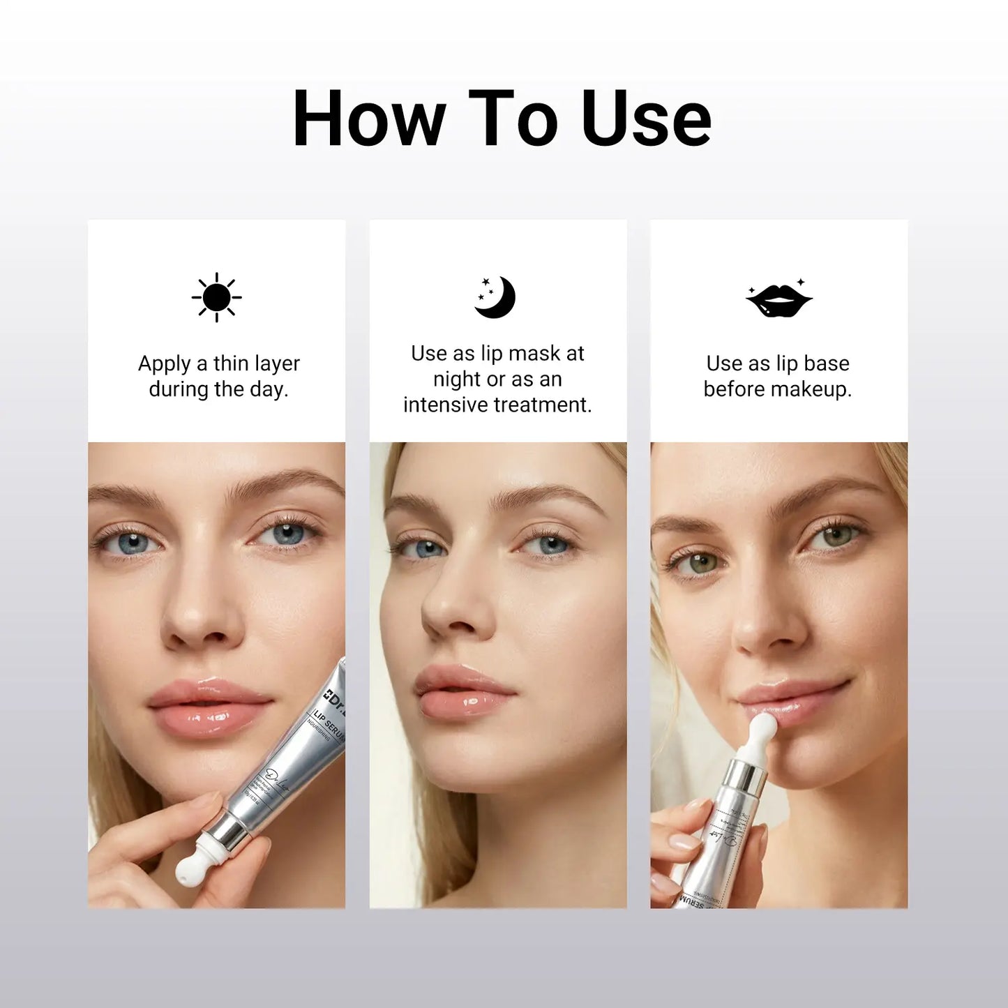 Peptide Lip Serum for Lip Hydration & Repair