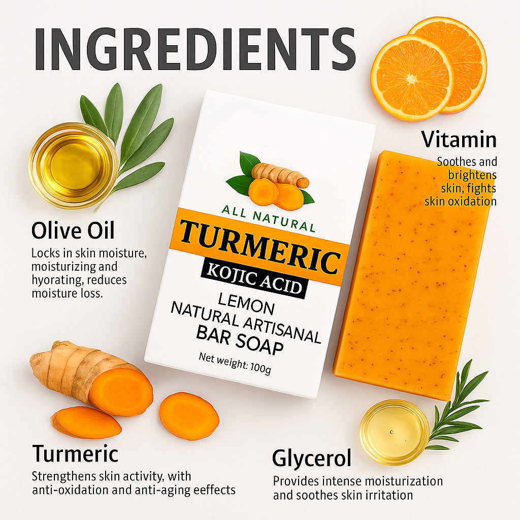 Golden Glow Tumeric Soap
