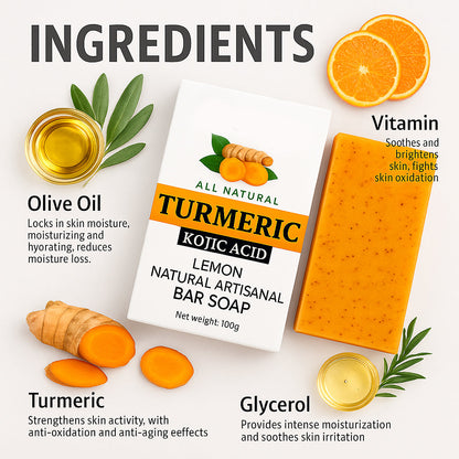 Golden Glow Tumeric Soap