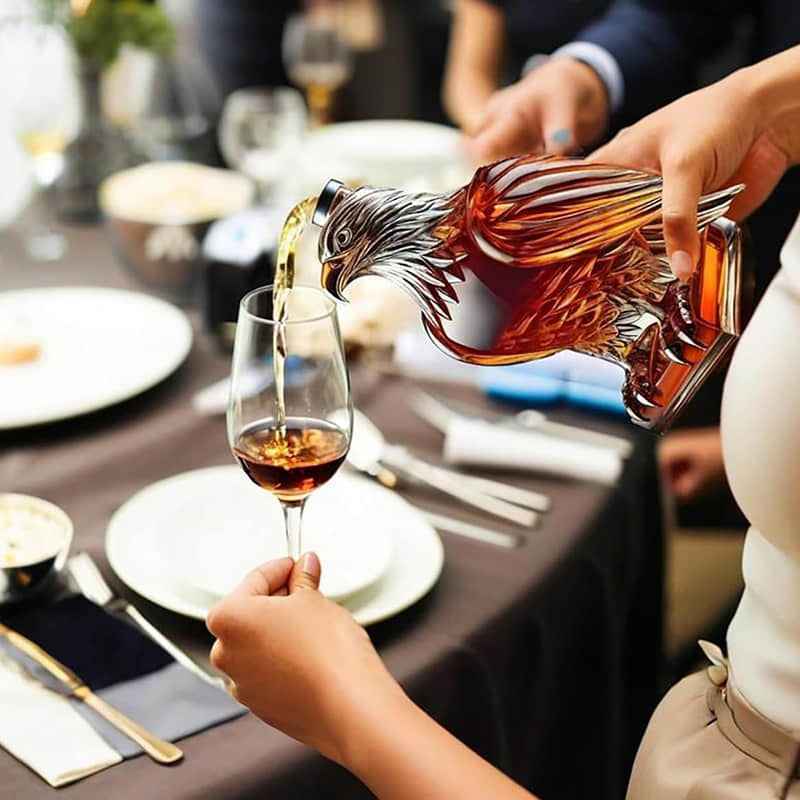 ✨ Premium Whiskey Decanters Eagle🦅💀🐙🚜⚓🚚🐶 A Masterpiece of Craftsmanship and Strength