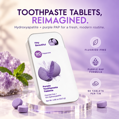 Stycove Purple Toothpaste Tablets w/ Hydroxyapatite & PAP (90)