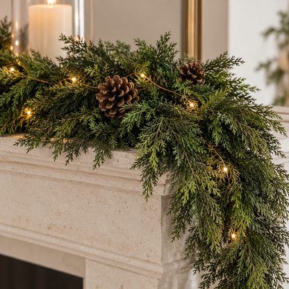Real Touch Cedar Garlands
