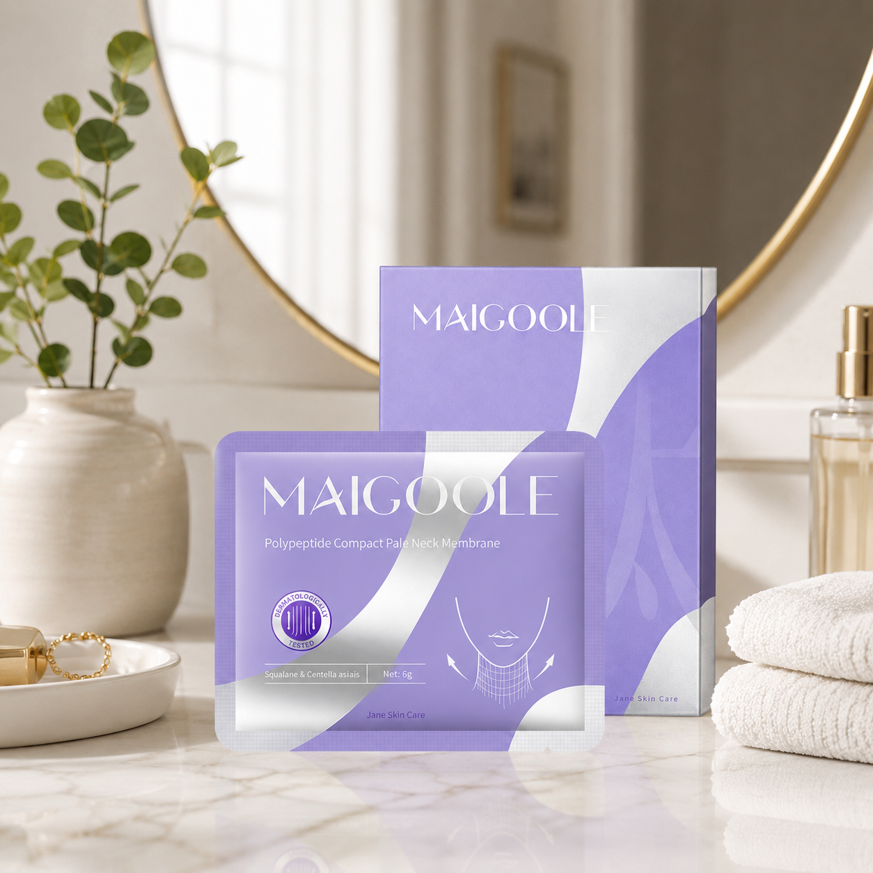 STYCOVE NECK DUO, Fine Line Care Firming Neck Mask