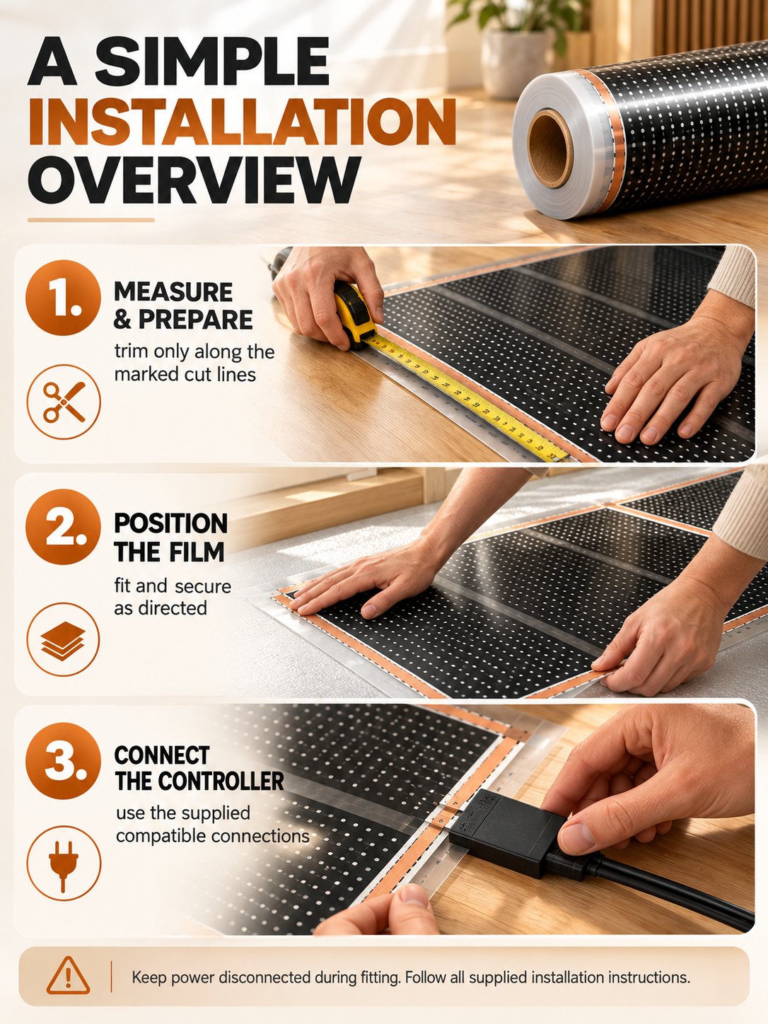 German High-Tech Graphene Wall Heater
