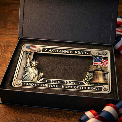 🗽🇺🇸 250th Anniversary Commemorative License Plate Frame🚗