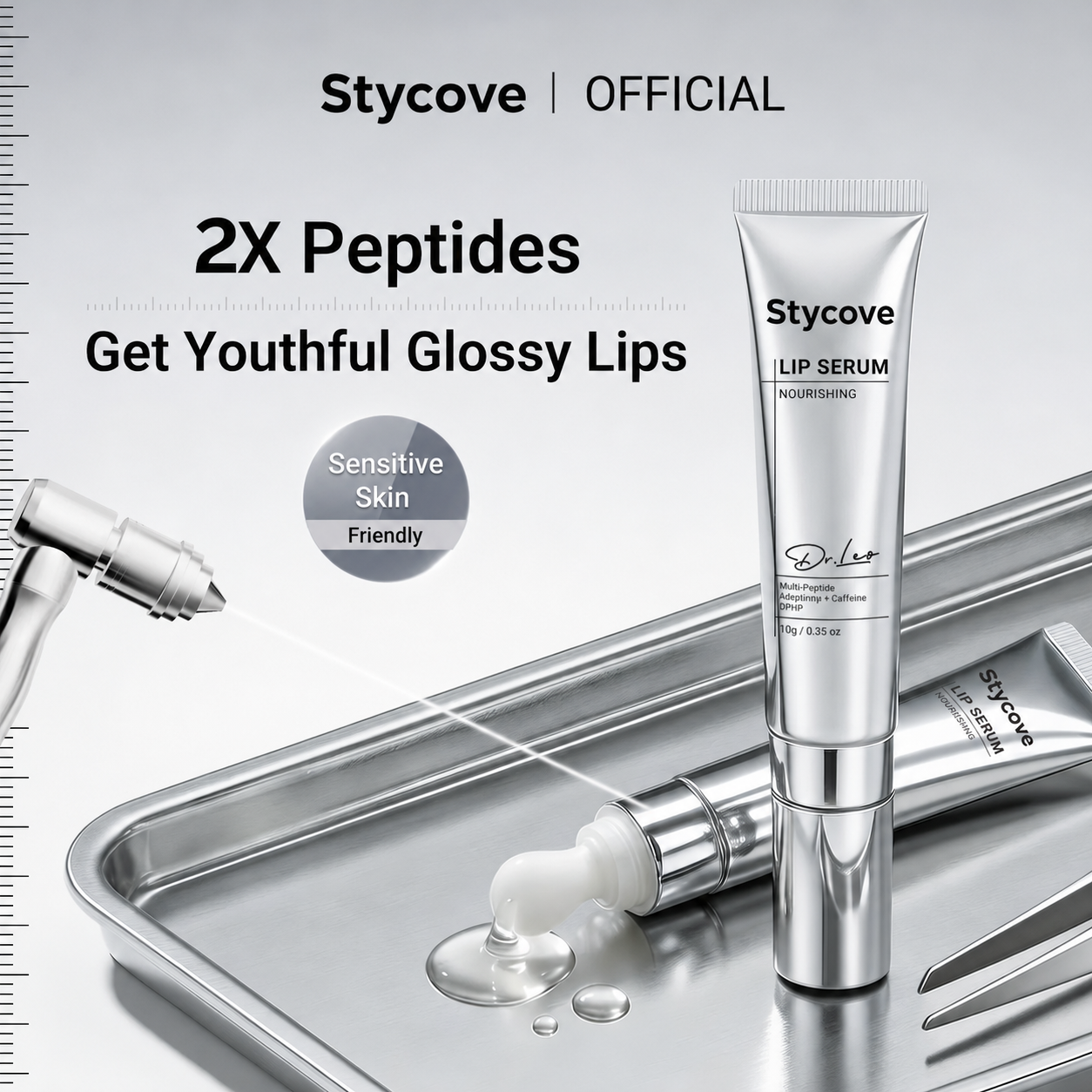 Peptide Lip Serum for Lip Hydration & Repair
