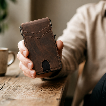 Stycove Minimalist Wallet - Maximum Capacity. Minimal Footprint.