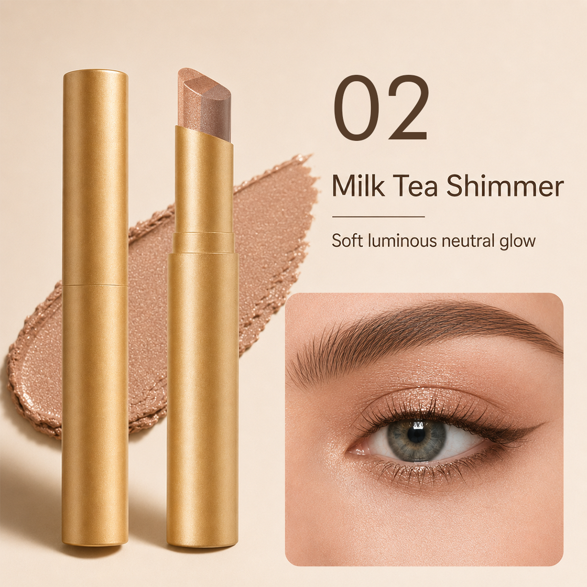 3 Color Eyeshadow Stick