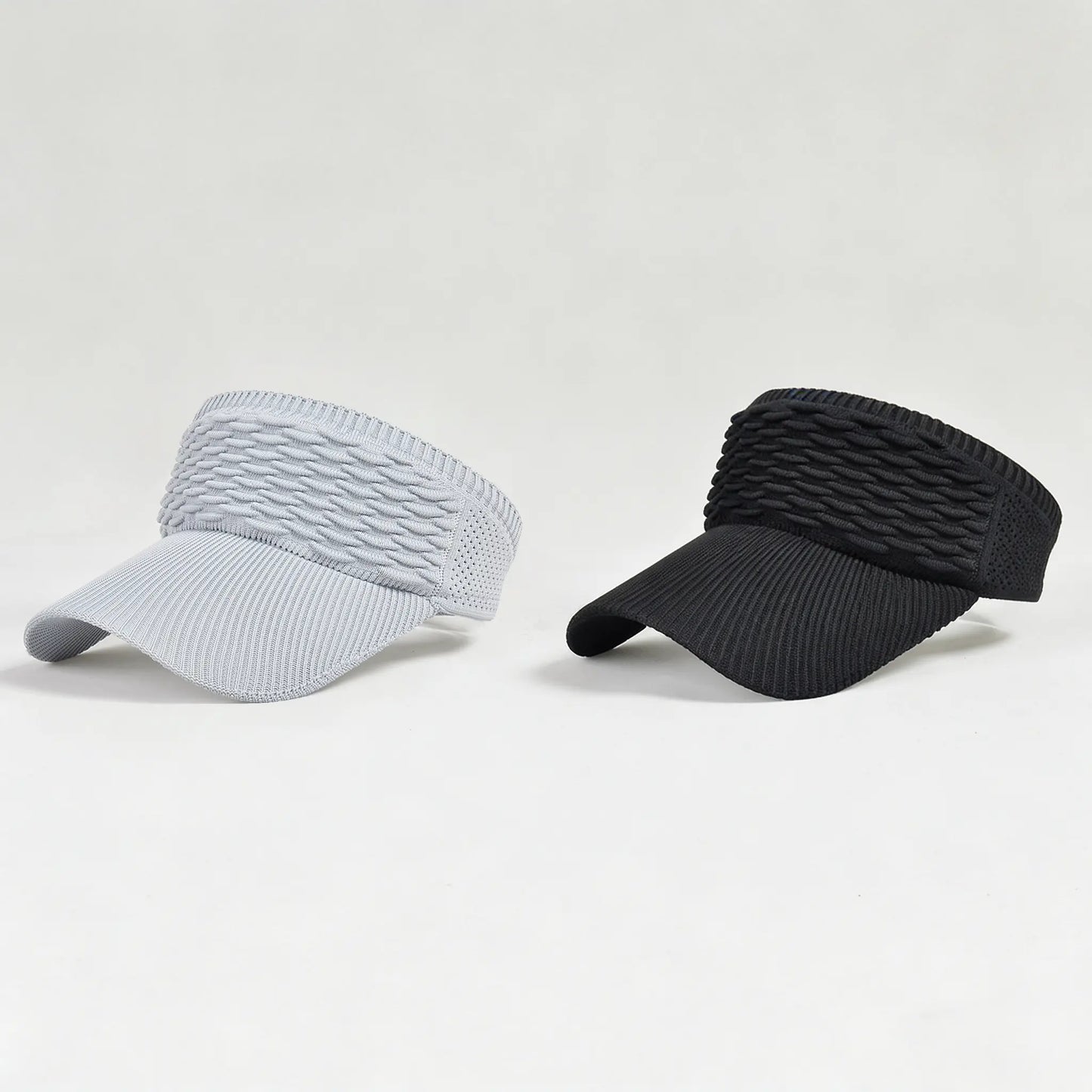 Women's High Ponytail Sun Visor Hat for Sun Protection