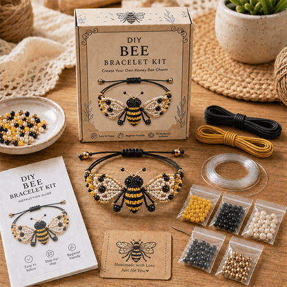 🐙DIY Beaded Bracelet Making Kit
