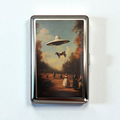 Vintage Art Deco Versatile Card & Cash Case With RFID Protection