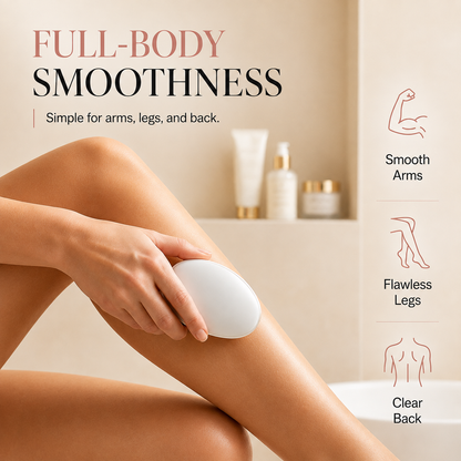 ✨ Crystal Hair Eraser – Reusable Hair Removal & Exfoliation
