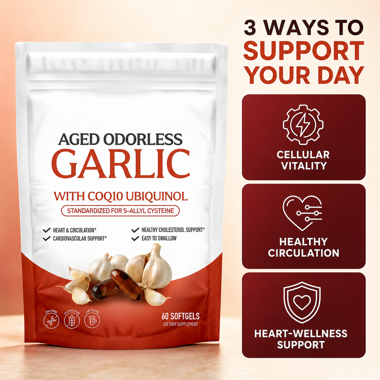 Stycove Aged Odorless Garlic
