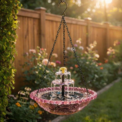 Solar Cascade Hanging Bird Bath Fountain🎁Buy 2 Free Shipping