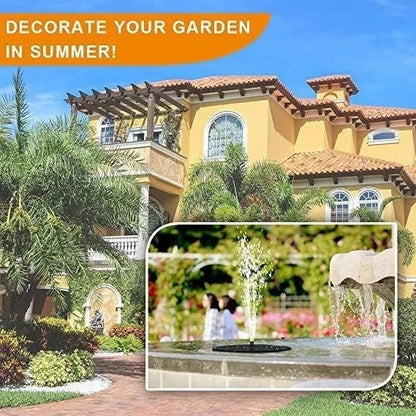 Compact Solar Bird Fountain Pump – Keep Your Garden Alive! 🐦️
