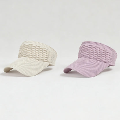 Women's High Ponytail Sun Visor Hat for Sun Protection
