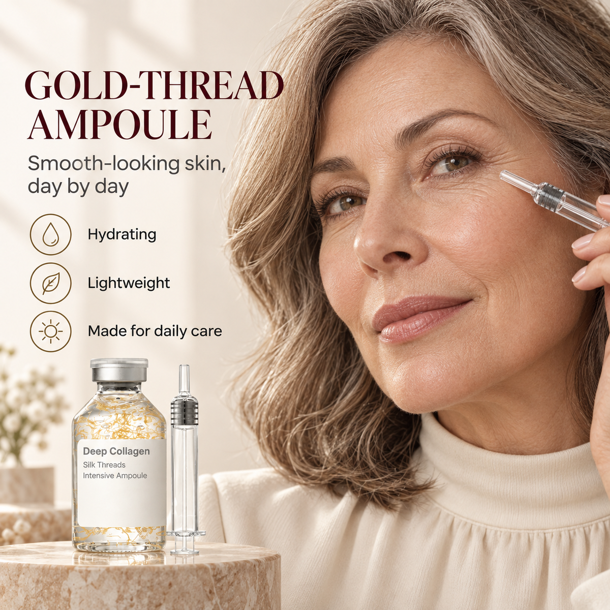 Korean Silk Lifting Peptide Ampoule